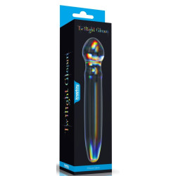LoveToy Gode en Verre Prism Glass 18 x 3.7cm Transparent